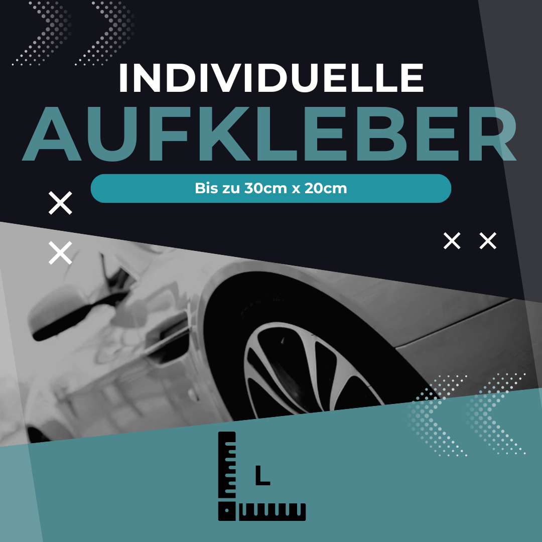 Individueller Aufkleber (30cm x 20cm)